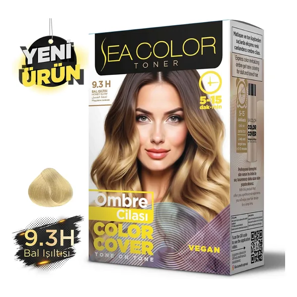 Sea Color Ombre Cilası 9.3H Bal Işıltısı Saç Boyası