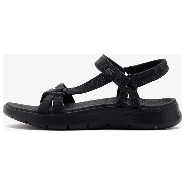 Skechers Go Walk Flex Sandal Sublime 141451-BBK Siyah Kadın Sandalet