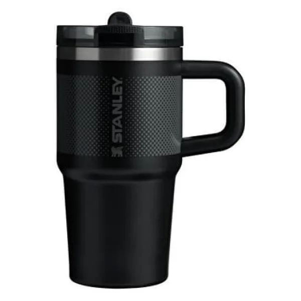 Stanley Quencher ProTour Siyah 0.60 lt Pipetli Termos Bardak