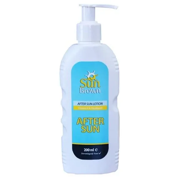 Sun Brown Panthenol 200 ml Güneş Sonrası Bakım Losyonu