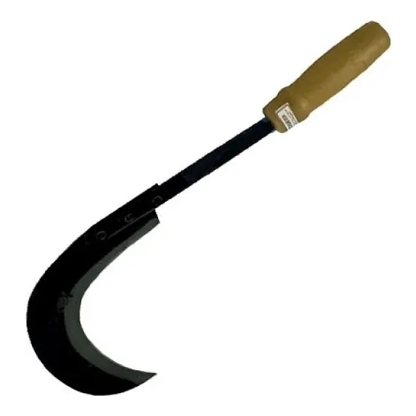 Sürmene Kırmızı Plastik Saplı Orak 43 Cm - Buğday Hasadı