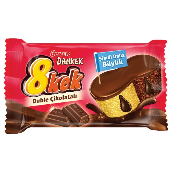 Ülker Dankek 8 Kek Duble Çikolatalı 55 gr