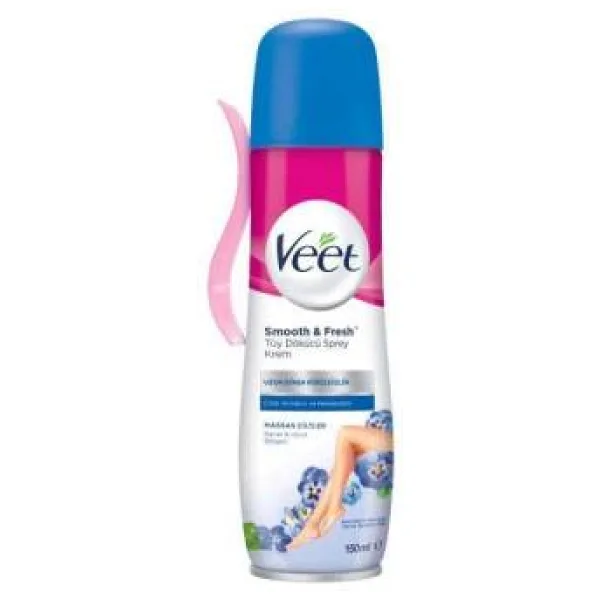 Veet Hassas Ciltler için 150 ml Tüy Dökücü Sprey Krem