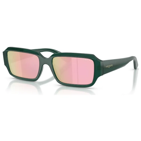 Vogue VO5693SU 32824Z Opal Green-Yellow/Rose Aynalı Güneş Gözlüğü
