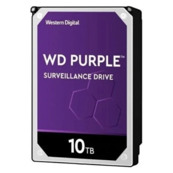 WD PURPLE 10TB 7200RPM 256MB SATA3 6Gbit/sn WD102PURX 7/24 HDD