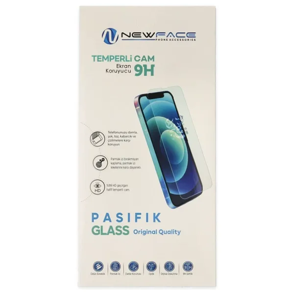 Xiaomi Redmi Note 15 Pro 5G Pasifik Cam Ekran Koruyucu - Siyah