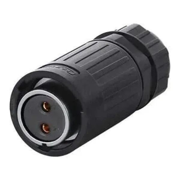YA-20-J02PE-01-001 2-Pin Su Geçirmez Konnektör - Dişi