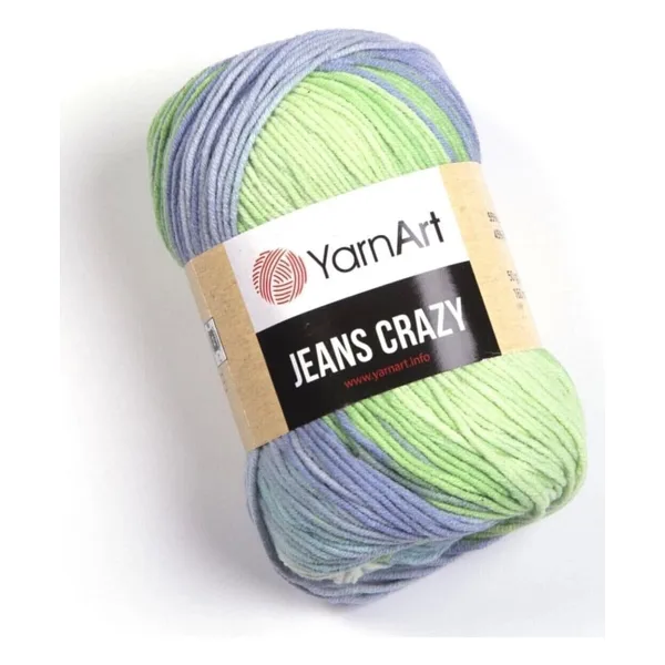 Yarnart Jeans Crazy - Ebruli El Örgü Ipi Ebruli-8208