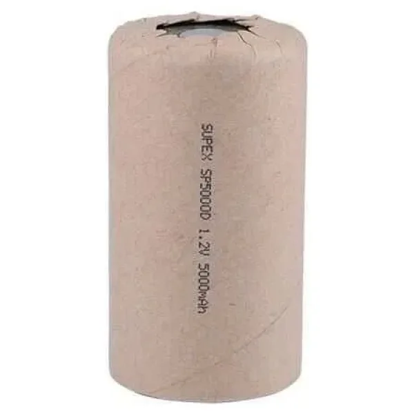 1.2V 5000Mah D Size Süpürge Pili - SP5000D