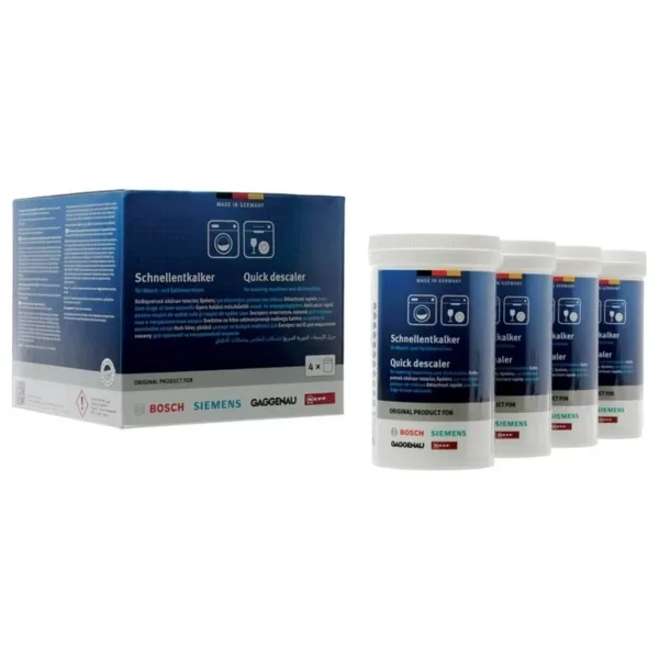 1 kg Bosch-Siemens Kireç Çözücü Toz Deterjan Çamaşır ve Bulaşık Makineleri İçin Derinlemesine Temizlik