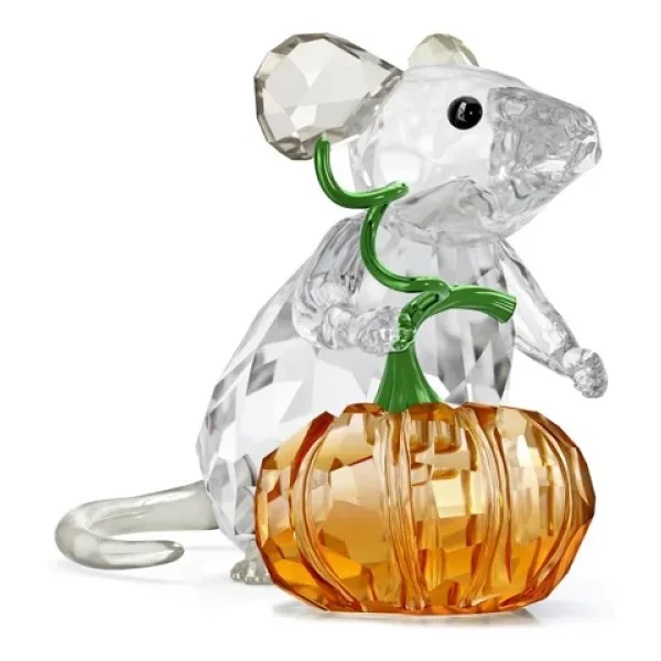 5732809 Swarovski Biblo Idyllıa:Mouse And Pumpkın