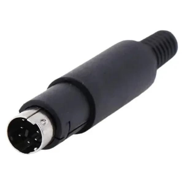 7 Pin Erkek Mini DIN Konnektör