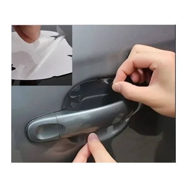 Araba Kapı Kolu Koruyucu Film (4lü Set)