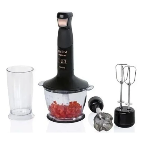 Arnica Panna GH21560 Siyah 1200 W Blender Seti