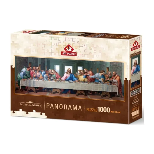 Art Son Akşam Yemeği Panorama Puzzle 1000 Parça 5244