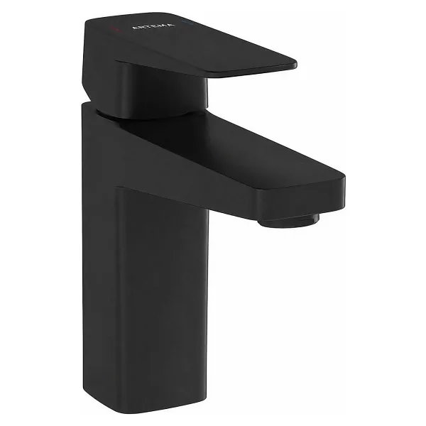 Artema Root Square A4273236 Mat Siyah Lavabo Bataryası