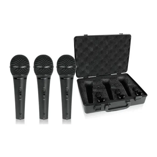 Behringer XM1800S 3'lü Dinamik Mikrofon Seti