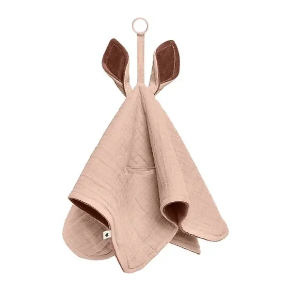 Bibs Cuddle Cloth Kangaroo Uyku Arkadaşı Blush