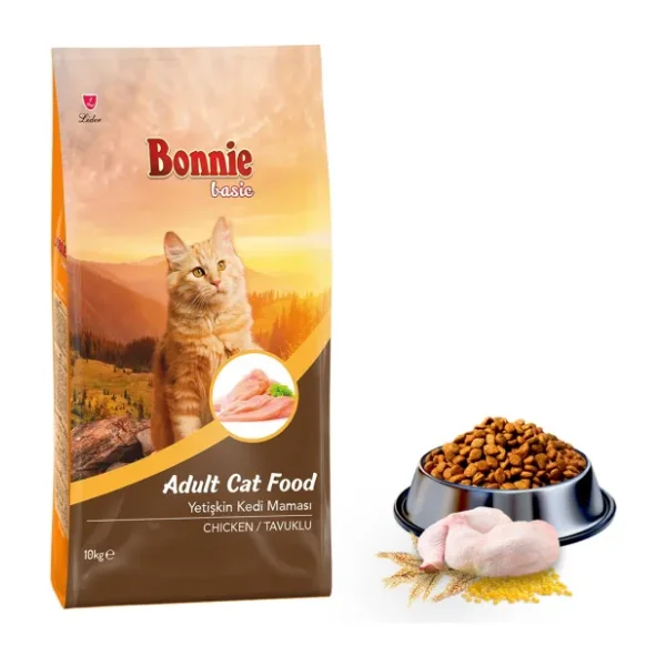 Bonnie Tavuklu 10 kg Yetişkin Kedi Maması