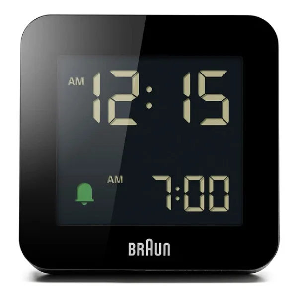 Braun BC09B Siyah Alarmlı Dijital Masa Saati
