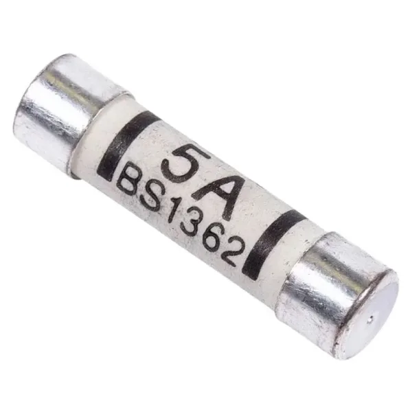 BS1362 5A 6x25mm Seramik Sigorta