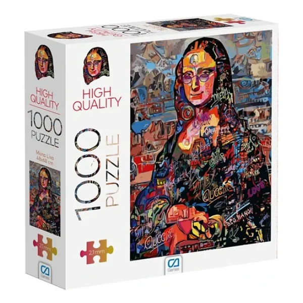 Ca Games Puzzle 1000 Parça Mona Lisa Ca.7022