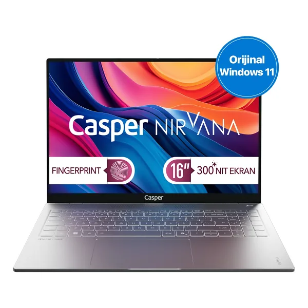 Casper Nirvana S100.1362-BX00A-G-F i7-13620H 16 GB 2 TB SSD UHD Graphics 16" WUXGA Notebook