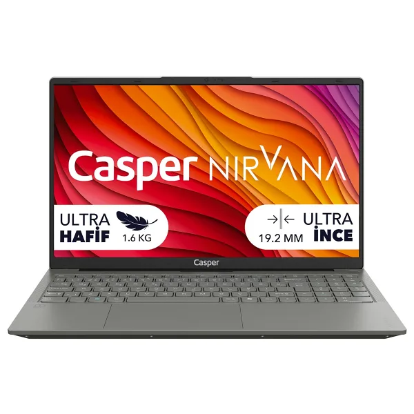 Casper Nirvana X650.1342-BF00X-G-F i5-13420H 16 GB 1 TB SSD UHD Graphics 15.6" Full HD Notebook