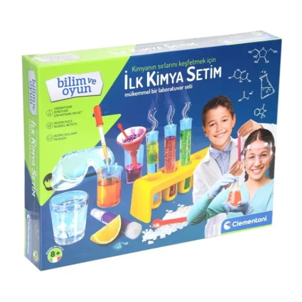 Clementoni Bilim ve Oyun İlk Kimya Setim 64228