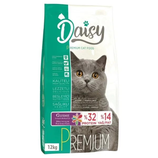 Daisy Premium Multi Color Tavuklu Yetişkin Kedi Maması 12 Kg