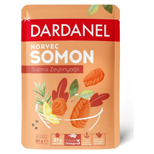 Dardanel Zeytinyağlı Poşet Somon 85 gr