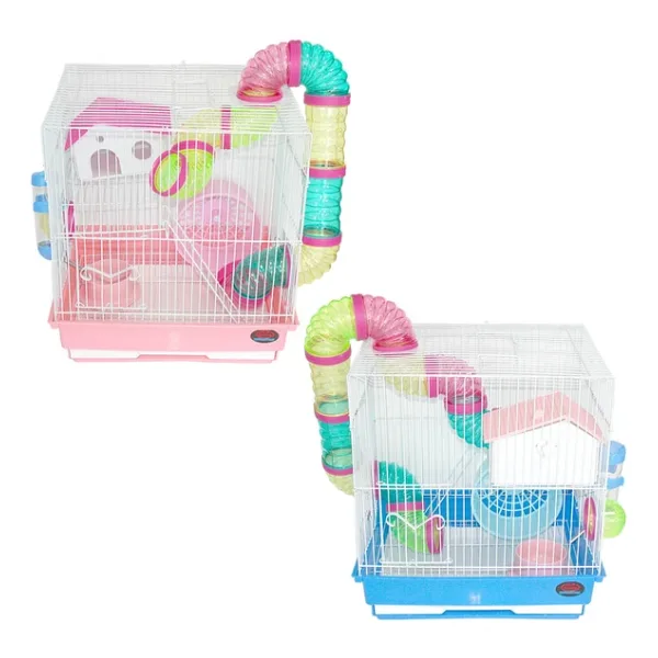 Dayang Hamster Kafesi Borulu 35X28x37