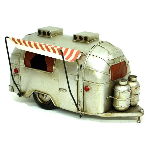 Dekoratif Tenteli Metal Karavan