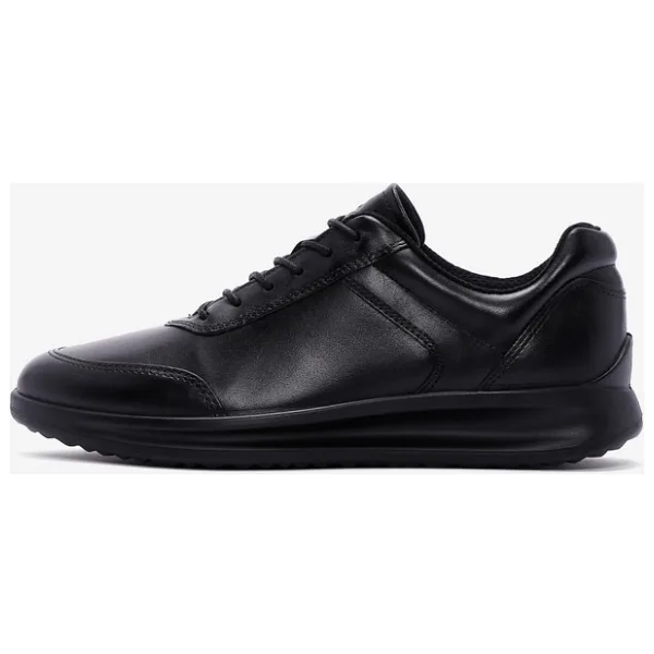 Ecco Erkek Sneaker ( Günlük) 20712401001 Ecco Mens Aquet Sneaker Black - 44 - Siyah