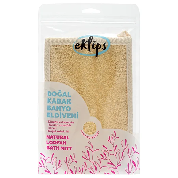 Eklips Doğal Banyo Kesesi Eldiven Kabak