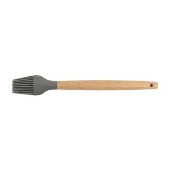 Epinox ASF-17 Ahşap Sap Silikon Fırça, 27 cm