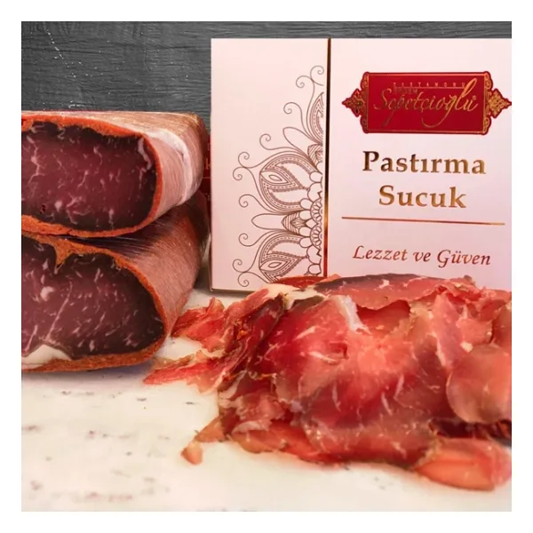 Erdem Sepetçioğlu Çemeni Sıyrılmış Pastırma 500 gr