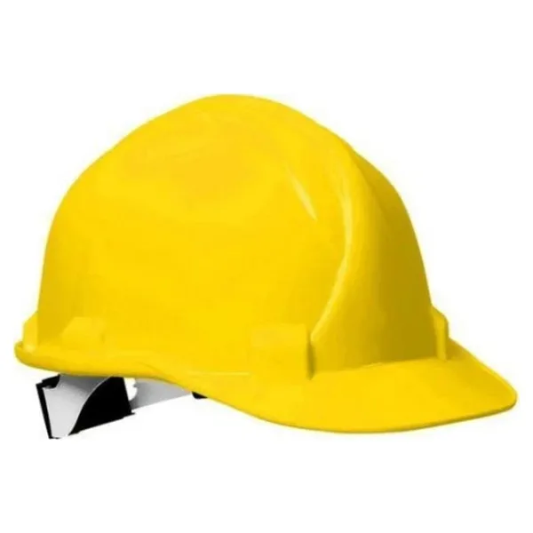 Essafe 1537 Plastik İçlikli Vidalı Deliksiz Baret Sarı