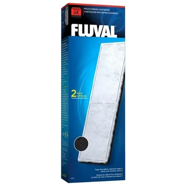 Fluval Polycarbon Kartuş #u3 Filtre (2 Li)