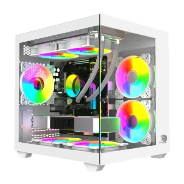 Gameline Hıper V2 3x Rgb Fanlı USB 3.0 Gaming Bilgisayar Kasası Beyaz