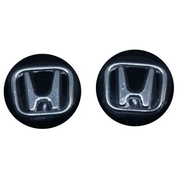 GARDENAUTO Honda Araç Anahtar Logo Amblemi Kumanda Logo Çap: 14 Mm 2 Adet