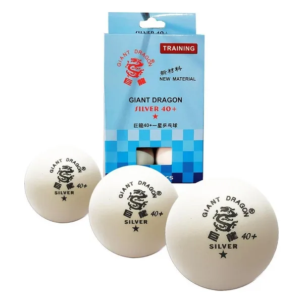 Giant Dragon 6 Adet Antrenman Pinpon Topu Silver 40+