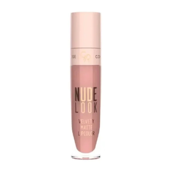 Golden Rose Nude Look Velvety Matte Lipcolor 03 Rosy Likit Mat Ruj