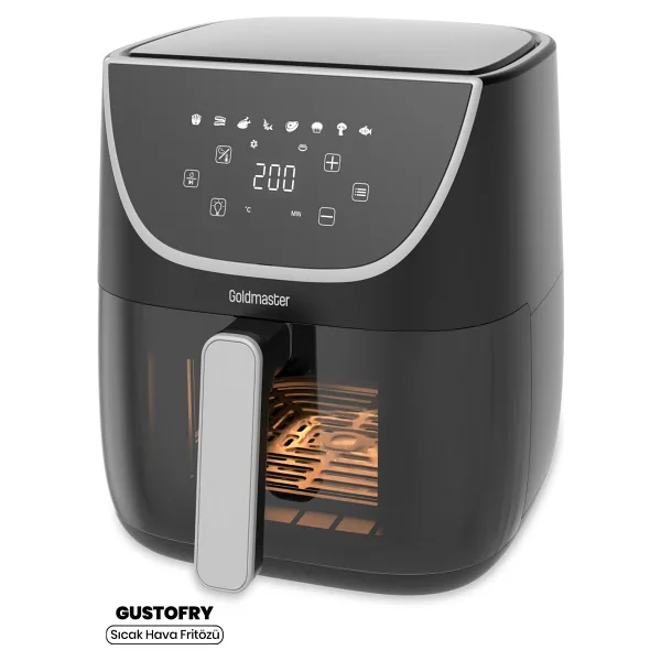 Goldmaster Gustofry GM7487 7.6 lt Yağsız Fritöz