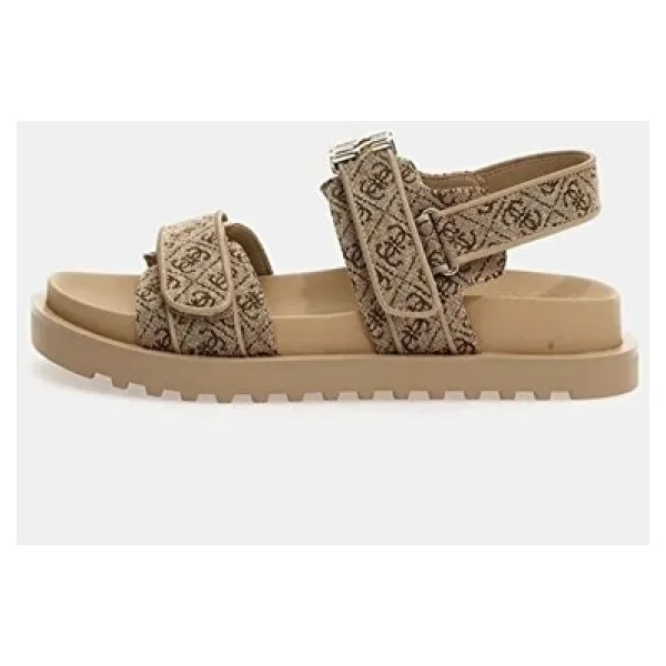 Guess Fabelıs2 Kadın Bej/kahverengi Sandalet Fl6fb2fal03-beıbr