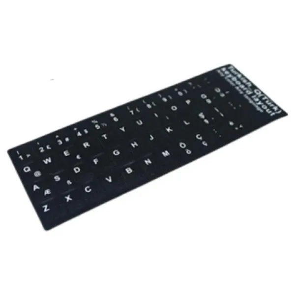 HADRON Hd3218 Türkçe Klavye Tuş Takımı Stıcker