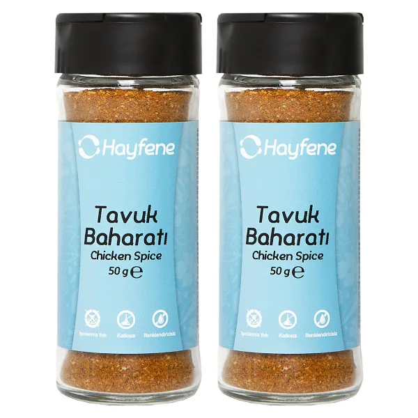 Hayfene 2'li Tavuk Baharatı 50 Gr Baharat Seti