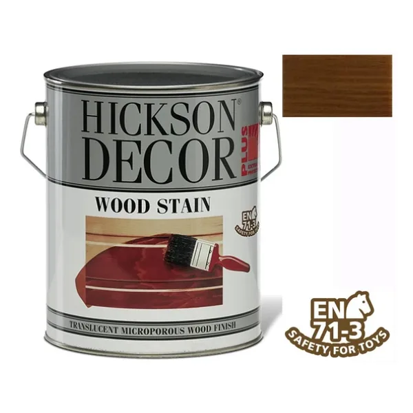 Hickson Decor Wood Stain 2,5 Lt Tane Brown
