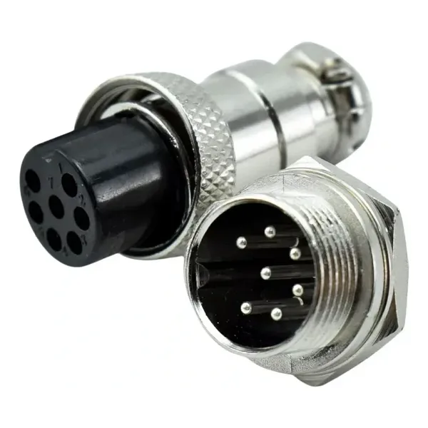 IC-261M 12mm Mayk Dişi Şase 7P Konnektör