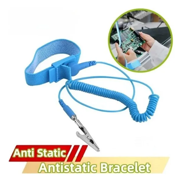 Kablolu Antistatik Bileklik Topraklama Deşarj Elektrostatik 150Cm